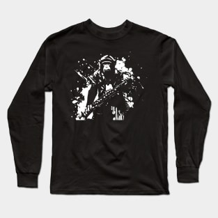 saxophone monkey Long Sleeve T-Shirt